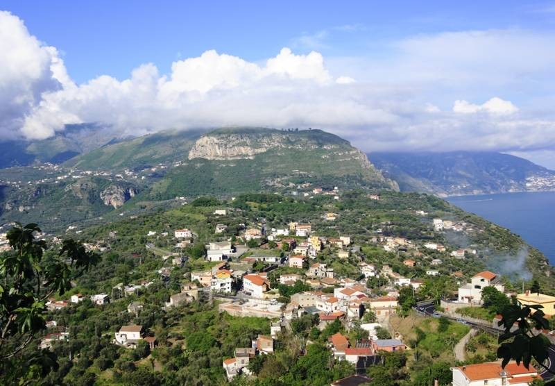 View overlooking Coast of Sorrento 