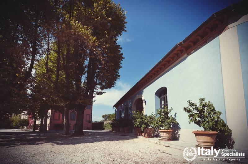 Outside View of Yoga Studio 