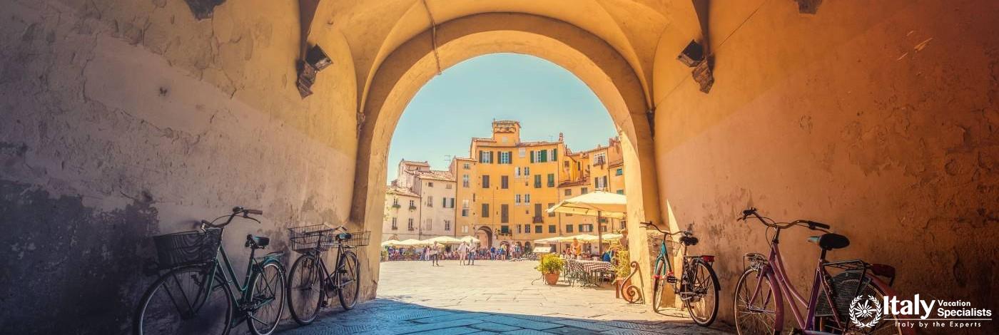 Right Outside the Beautiful Town of Lucca 