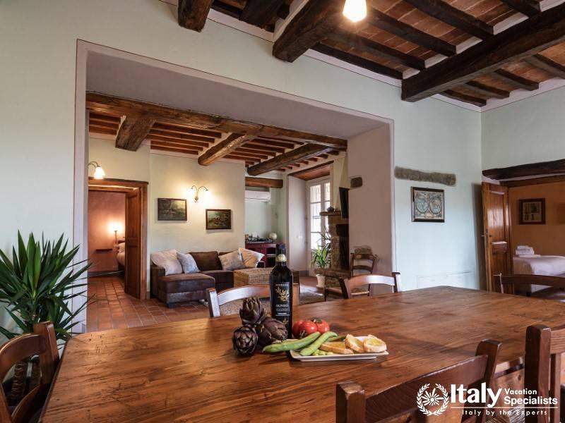 Spacious dining area perfect for family gatherings.