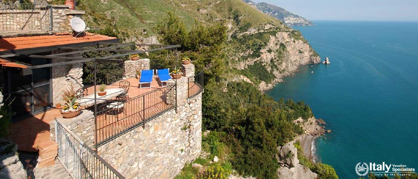 Affordable villa for 4 people with amazing views in Amalfi Coast