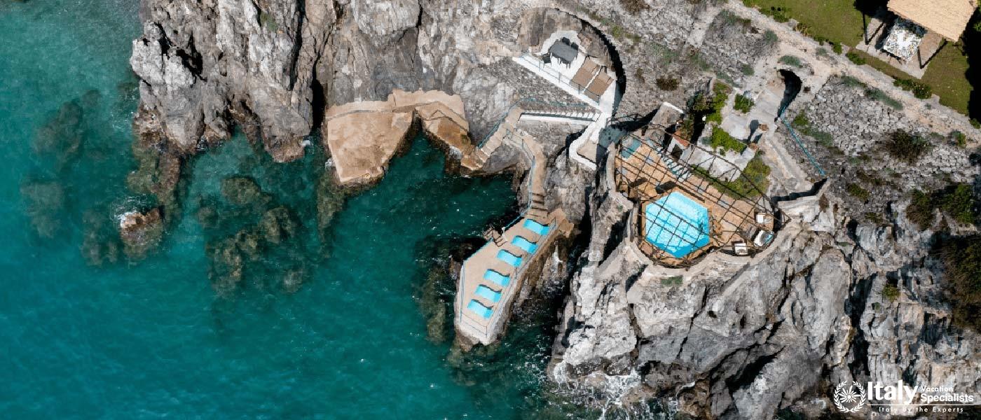 Stunning Oceanfront Pools and Terraces - In Villa Dei Sogni in Amalfi Coast, Italy