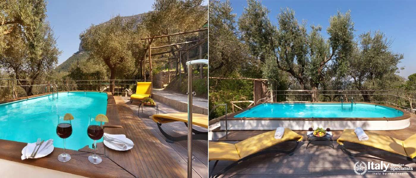 Outdoor swimming pool in Villa Livia