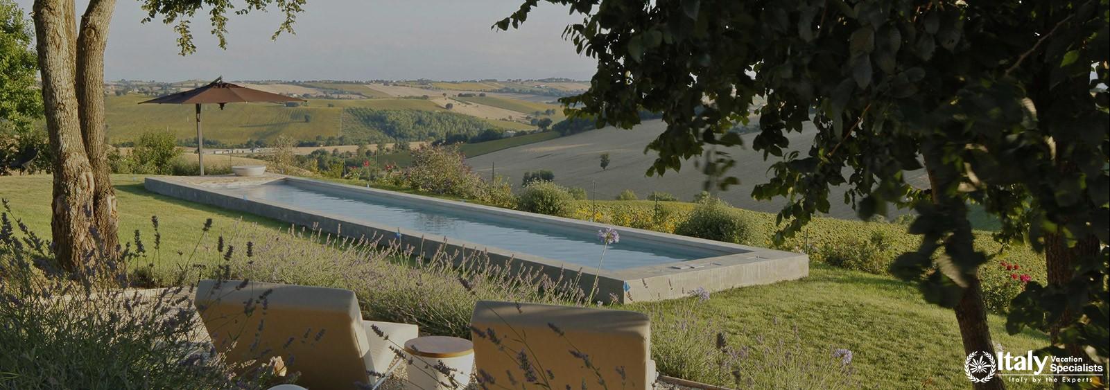 Villa with Pool for Groups in Marche Region Italy