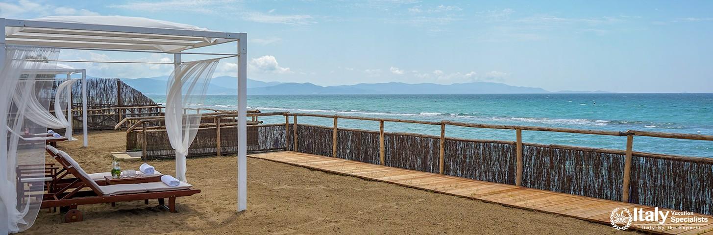 Beautiful sea view of Villa Giovanile