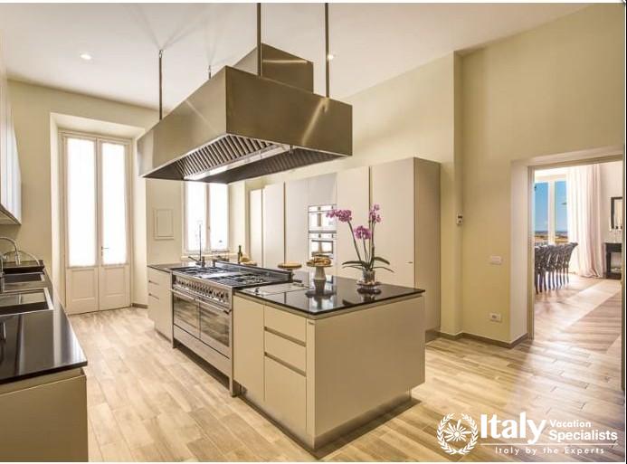 Unique kitchen in Villa Giovanile