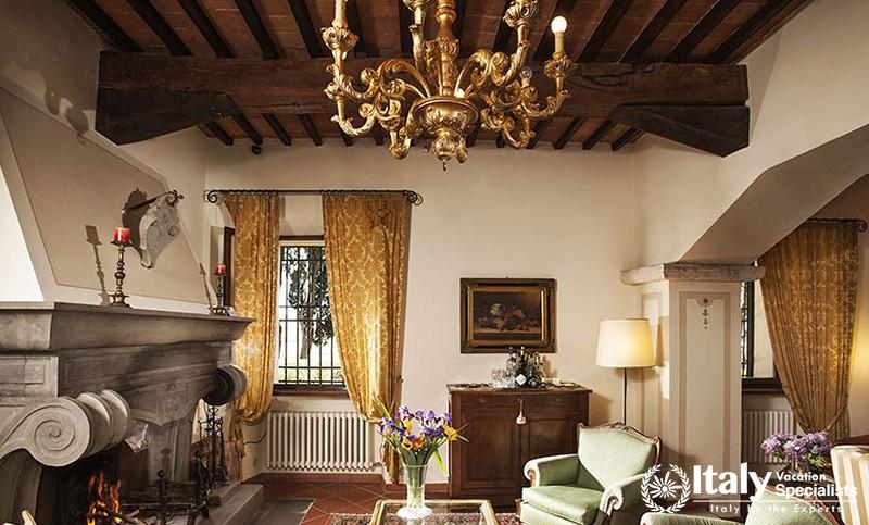 Luxury sitting area in Villa 