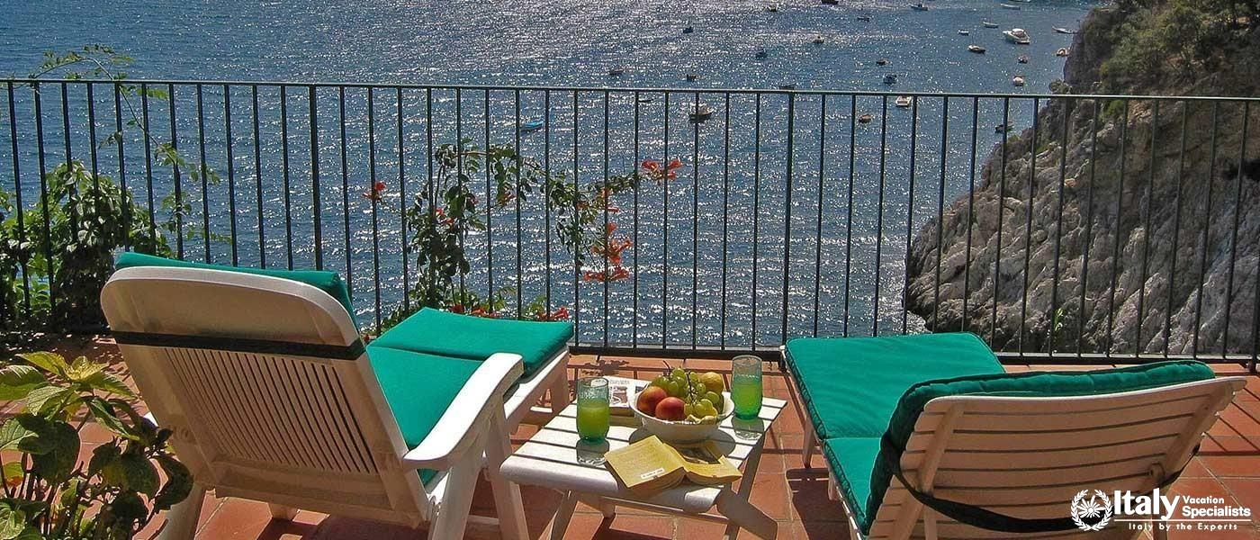 Wonderful sight from Amalfi Coast Villa 