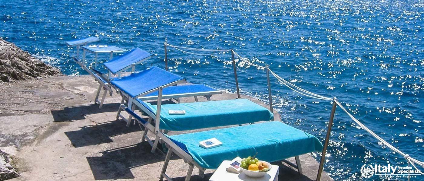 Stunning view from Amalfi Coast Villa Italy 