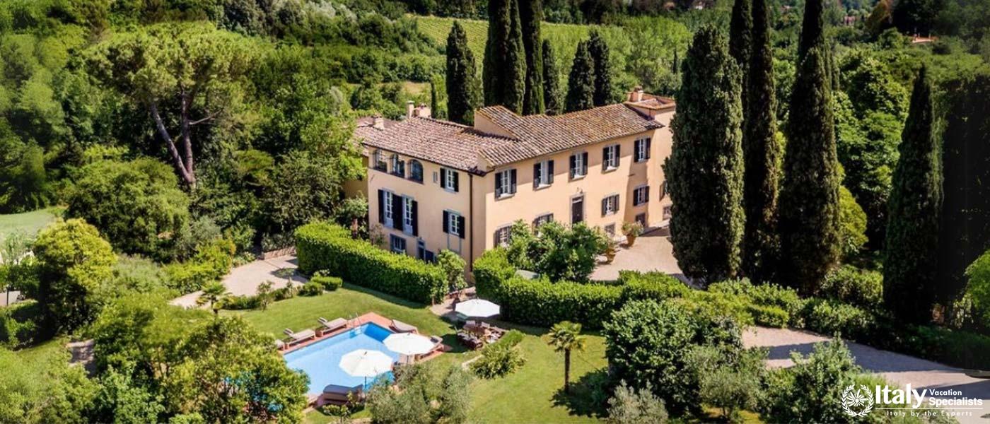 Overview of Villa Fiori d'Arte	