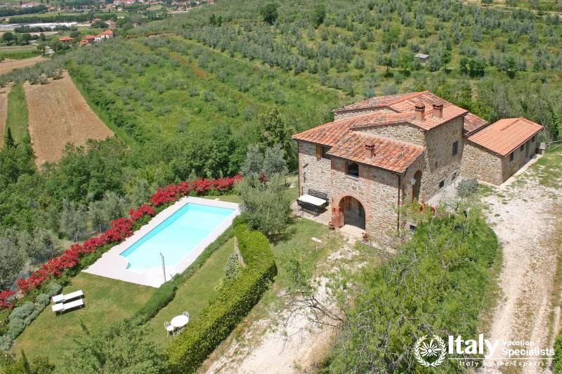 From the Air Villa in Tuscany 