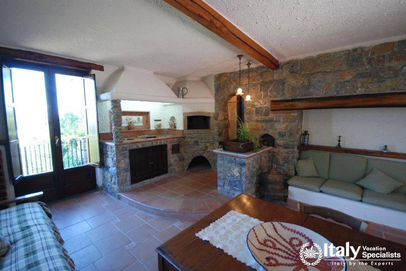 Living Room Villa Panoramica Sorrento 