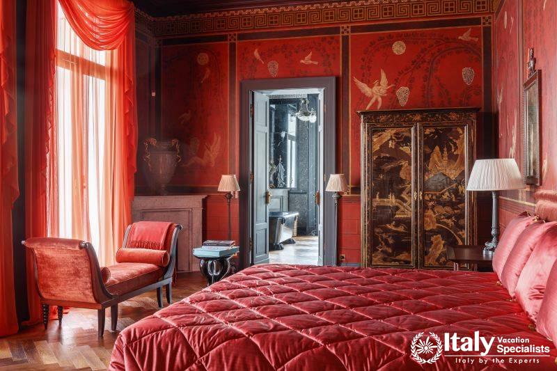 Beautiful bedroom of Villa Magia