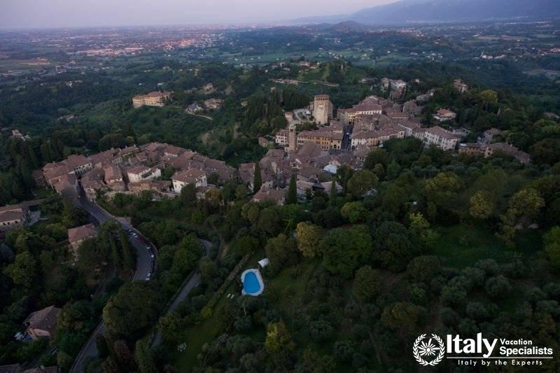 Drone-view of Bella Vista Villa
