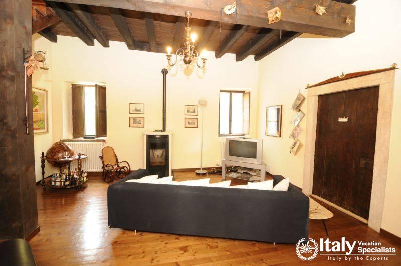 Sofas in TV room of Villa Delizioso