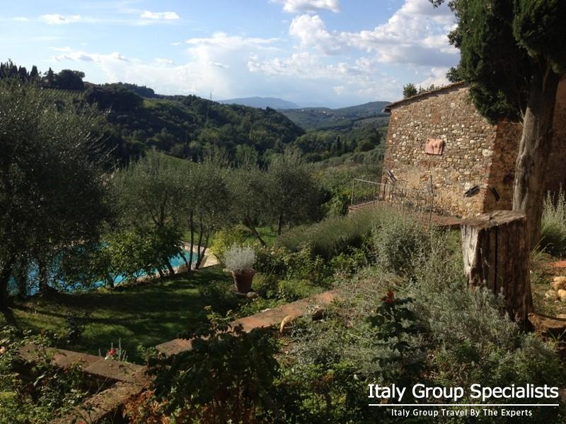 Grounds at the Casavecchia Estate, Tuscany, Italy - Photo by Jesse Andrews 