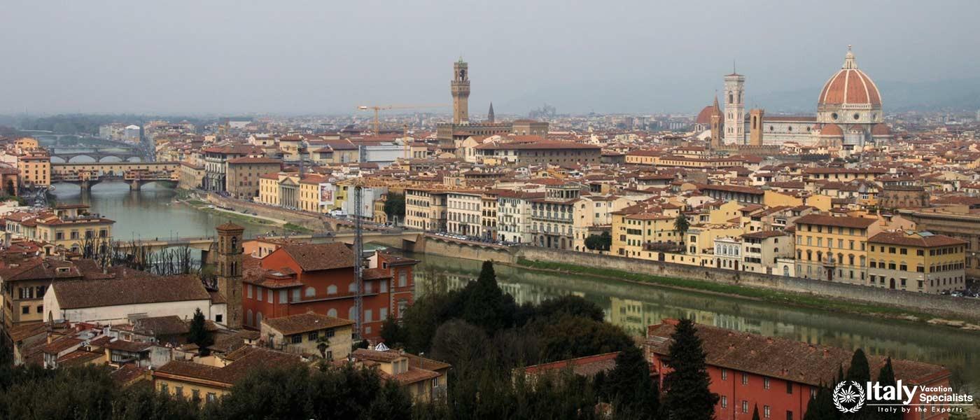 Panoramic view of Florence
