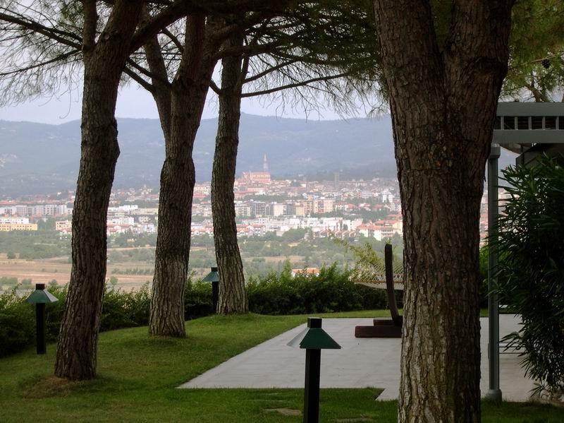 view from the gazebo