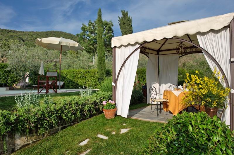 Gazebo for al fresco dining