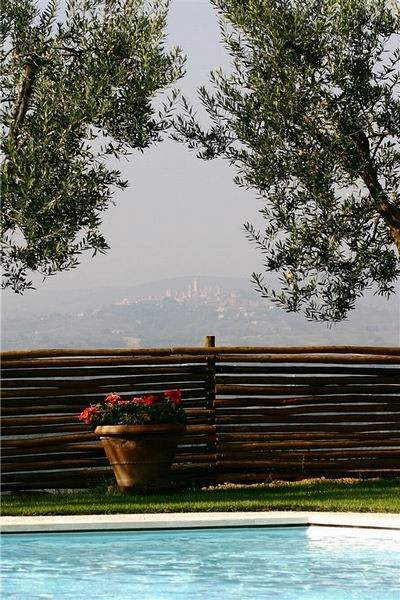 View over San Gimignano