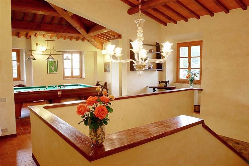 stair to billiard room