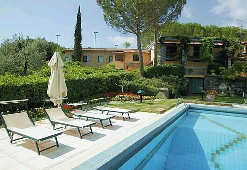 sun terrace at the swimming pool