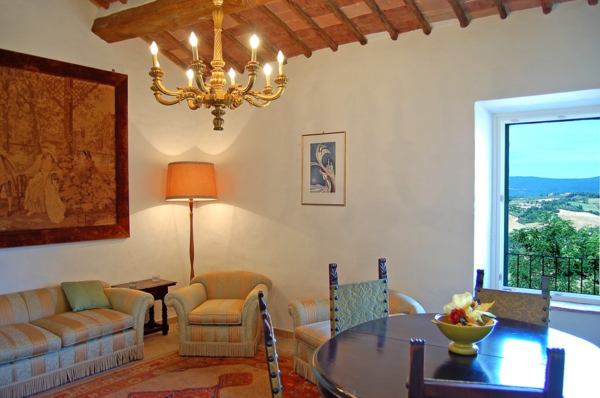 Living Room-one storey villa for 7 people