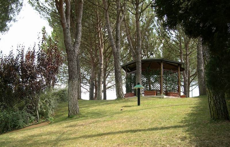 Gazebo for relaxing lectures