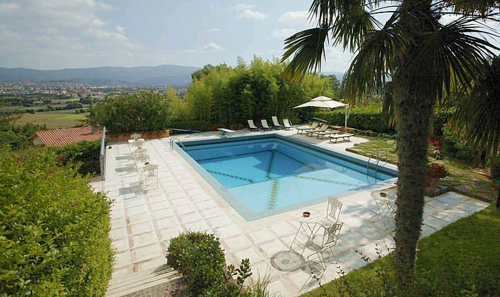 view from the swimming pool