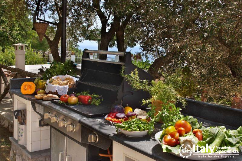 Food and eatables in Villa Mafalda