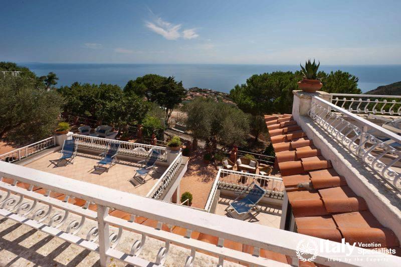 View from the terrace of Villa Mafalda