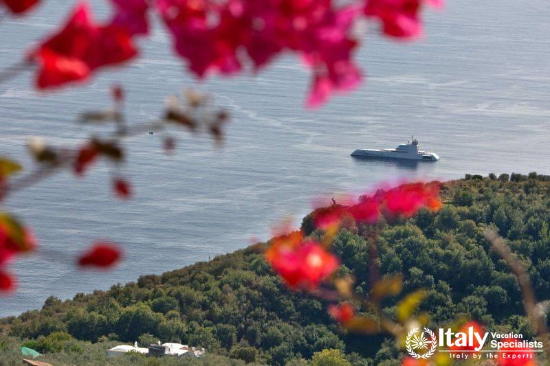 Sea-view from Villa Mafalda