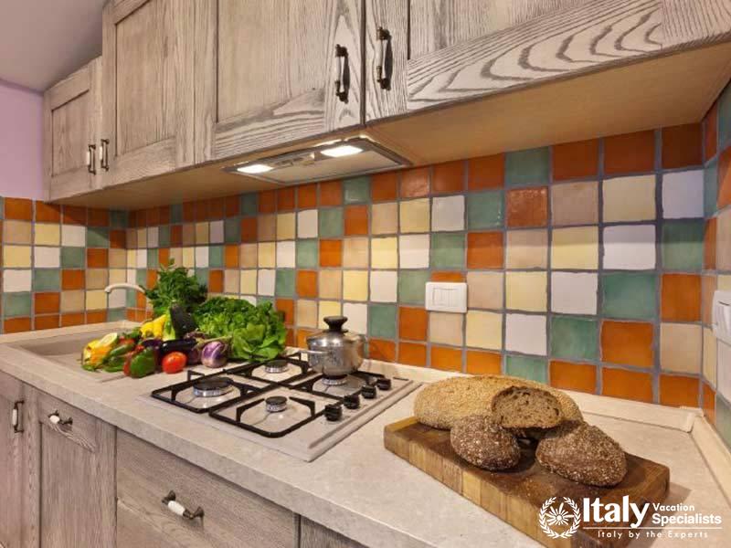 Outstanding kitchen in Villa Livia