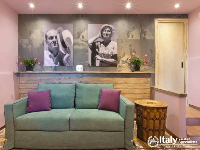 Amazing interior and furniture in Villa Livia