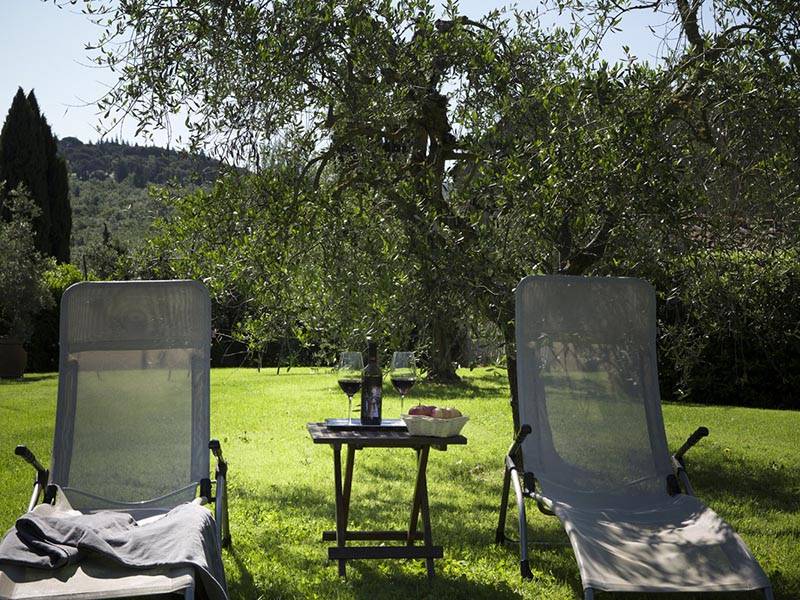 Comfortable sitting areas in Villa La Canonica di Cortine