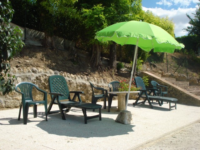 Sun terrace at the swimming pool