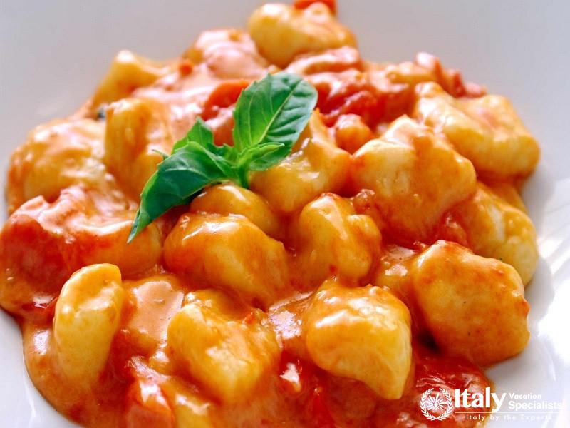 Cooking at Buca di Bacco