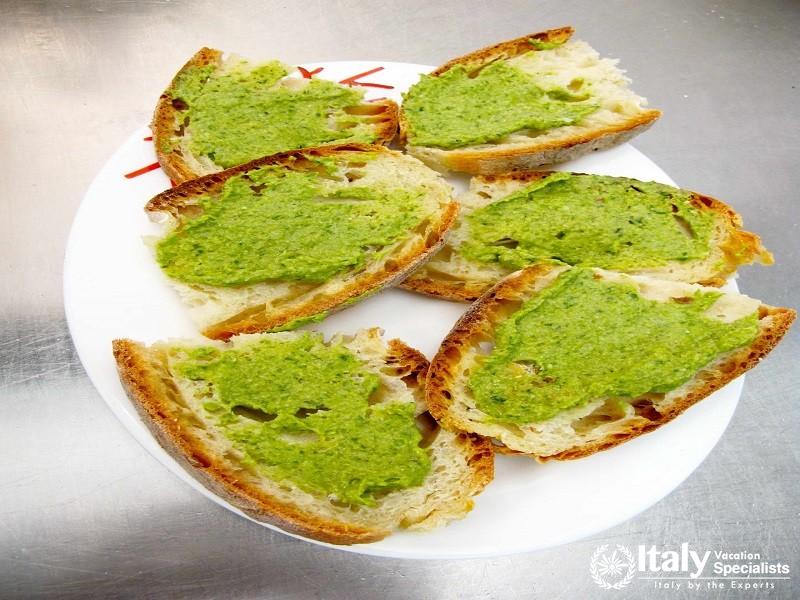 Cooking at Buca di Bacco