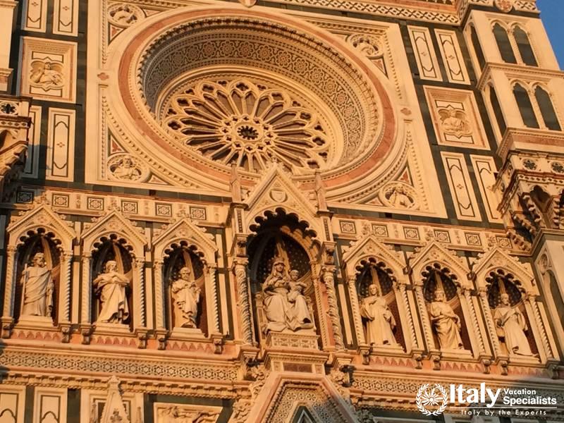 Detail of Santa Maria Del Fiore Cathedral Florence 
