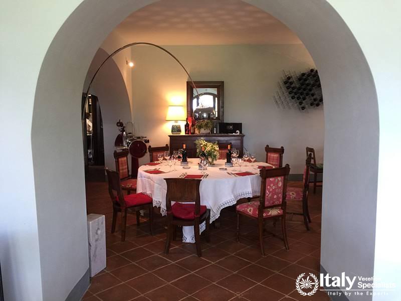 Dinning area in Farm Le Pietre Vive di Montaperti