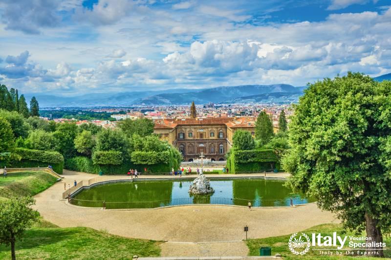 Palazzo Pitti from the Boboli Gardens