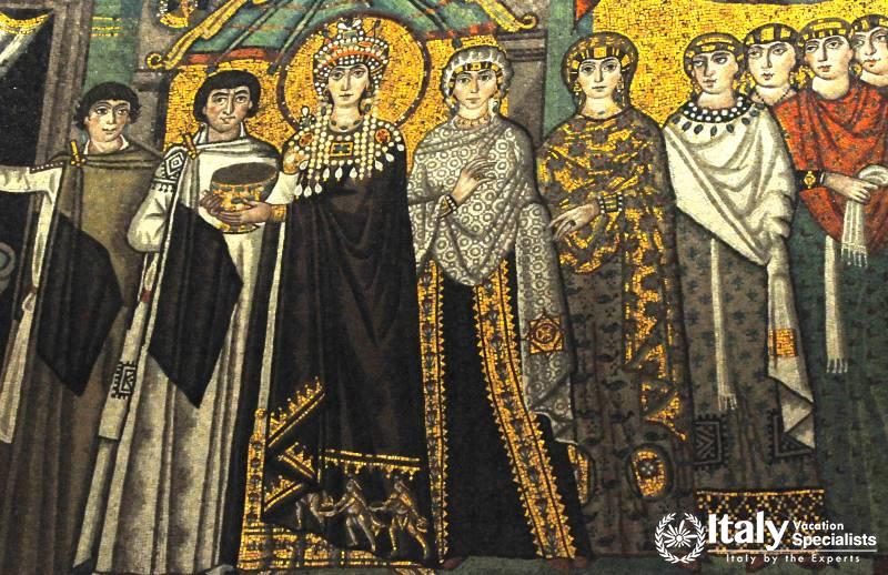 San Vitale - the Empress Theodora