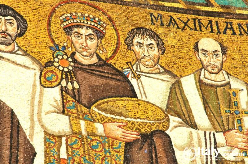 San Vitale - The Emperor Justinian