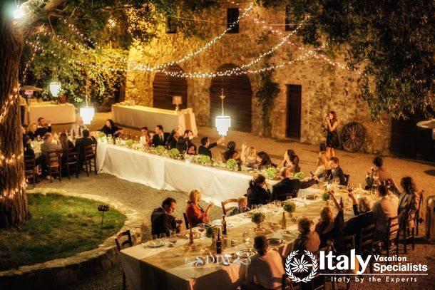 Wedding organic farm