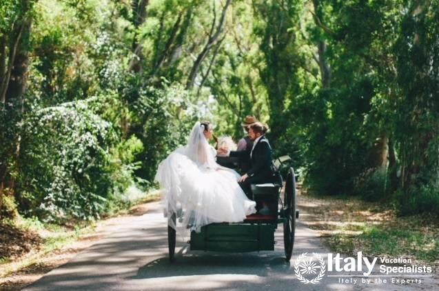 Wedding in Tuscany on Organic Farm