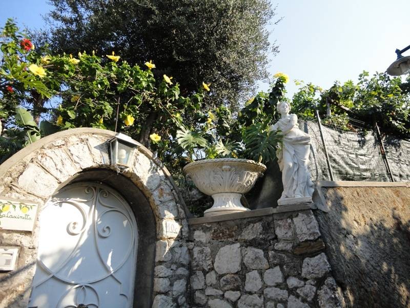 Capri, Italy Entrance to Gardens 