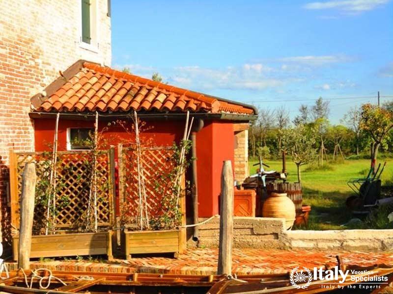 Boats on canal, island of Torcello, Venetian Lagoon - Venice Island