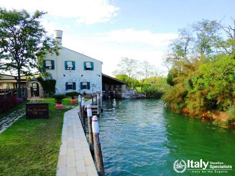 Waterways on beautiful Toricello Island, Venetian Lagoon, Venice Italy - Photo by Jesse Andrews