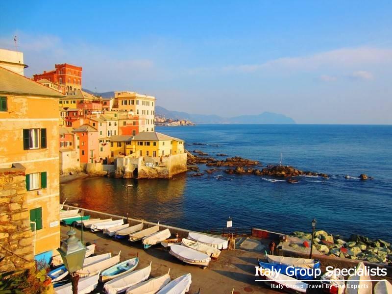 Camogli, at Sunset  Photo by Jesse Andrews 