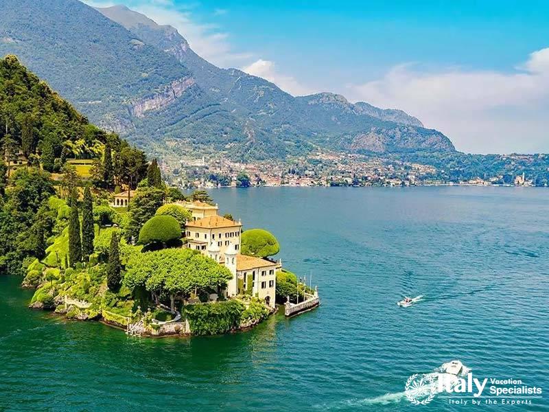 Beautiful views at the Lake Como